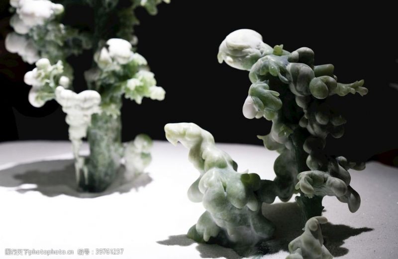 石刻中国美术馆展览之岫岩玉雕图片