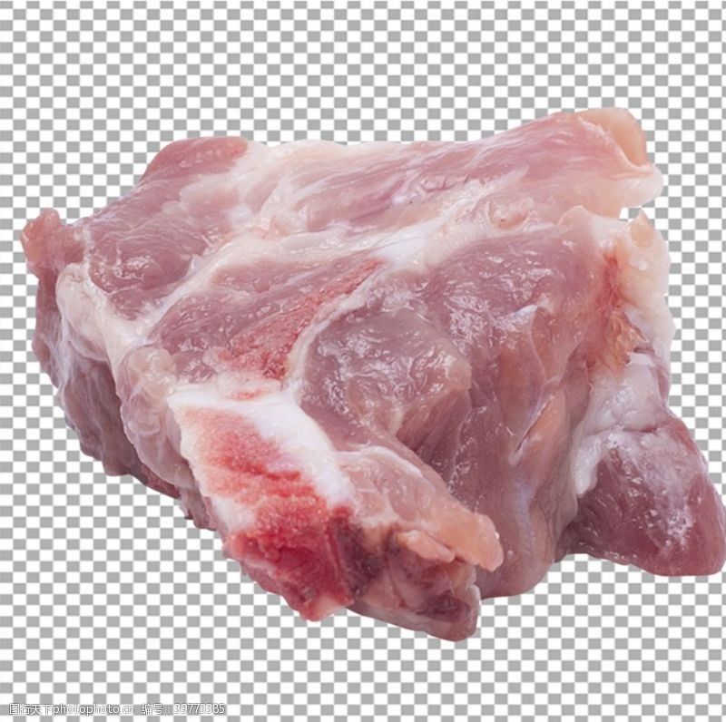 生猪肉猪肉图片