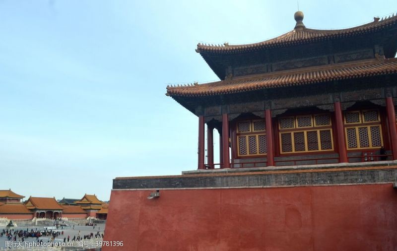 古代北京故宫图片