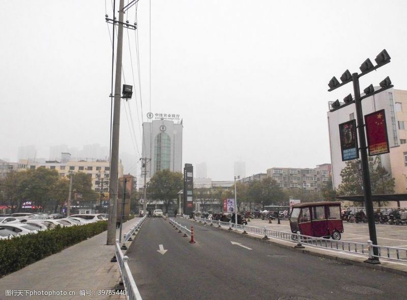 空气污染城市雾霾图片