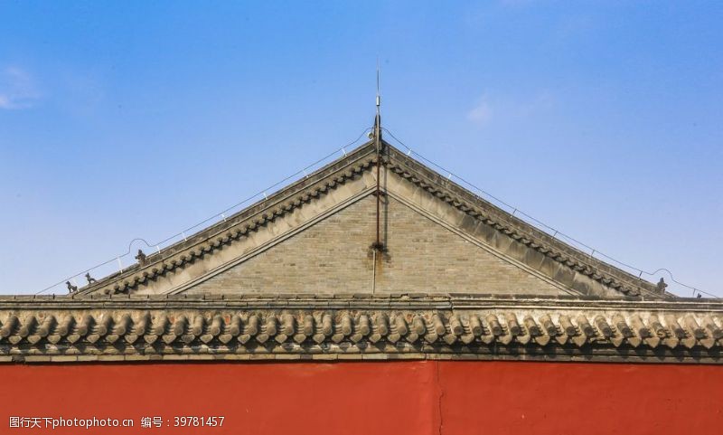 北京旅游海报故宫建筑图片