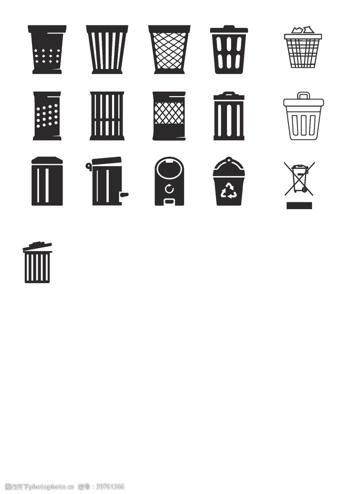 pdf垃圾桶图片