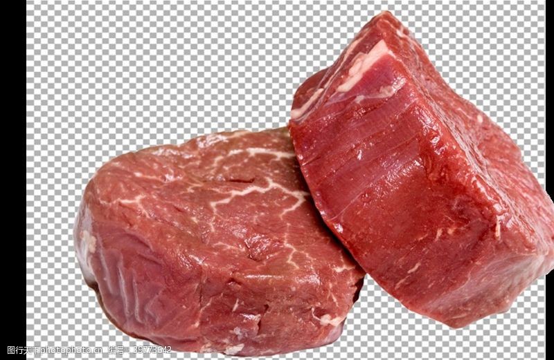 生猪肉牛排图片