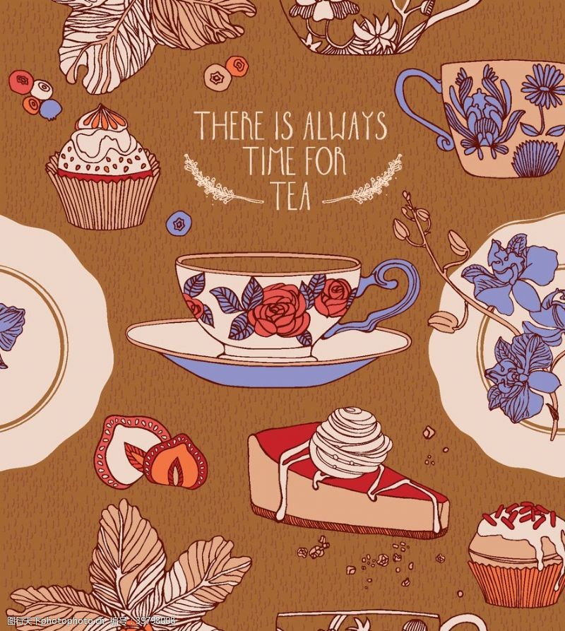 茶壶印花图片