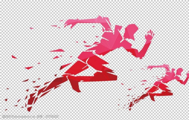 开学季海报奔跑的人图片