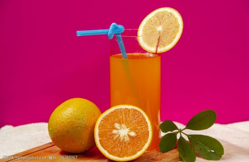鲜橙汁橙汁图片