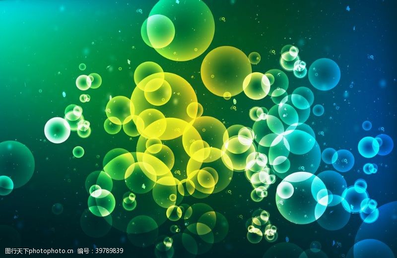 手机网页素材抽象泡泡背景图片