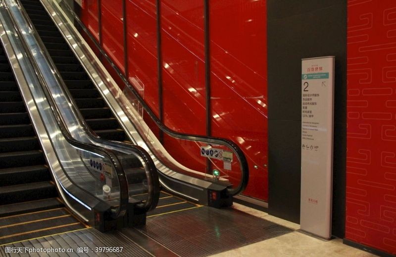 购物指示牌电梯图片