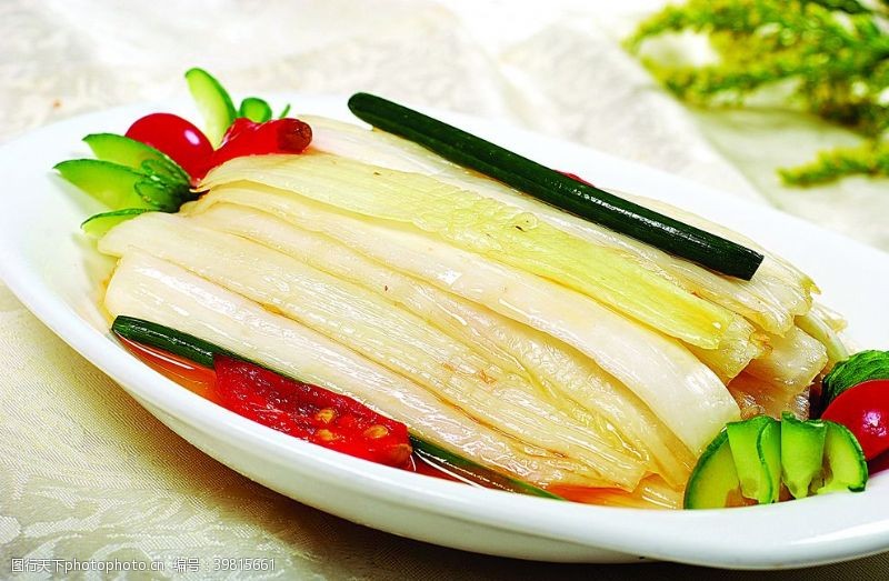 上海白菜冷拼毛家酸白菜图片