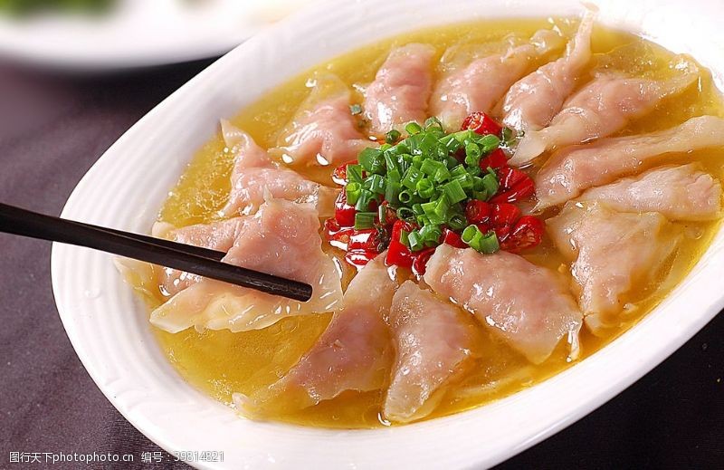 炒萝卜片萝卜丝鱼皮饺咸鲜味图片