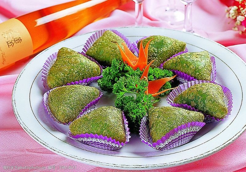 绿茶山饺酥图片