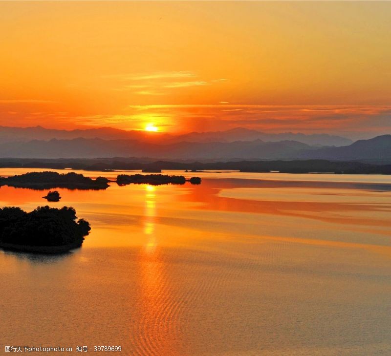 夕阳落日日出日落风景图片