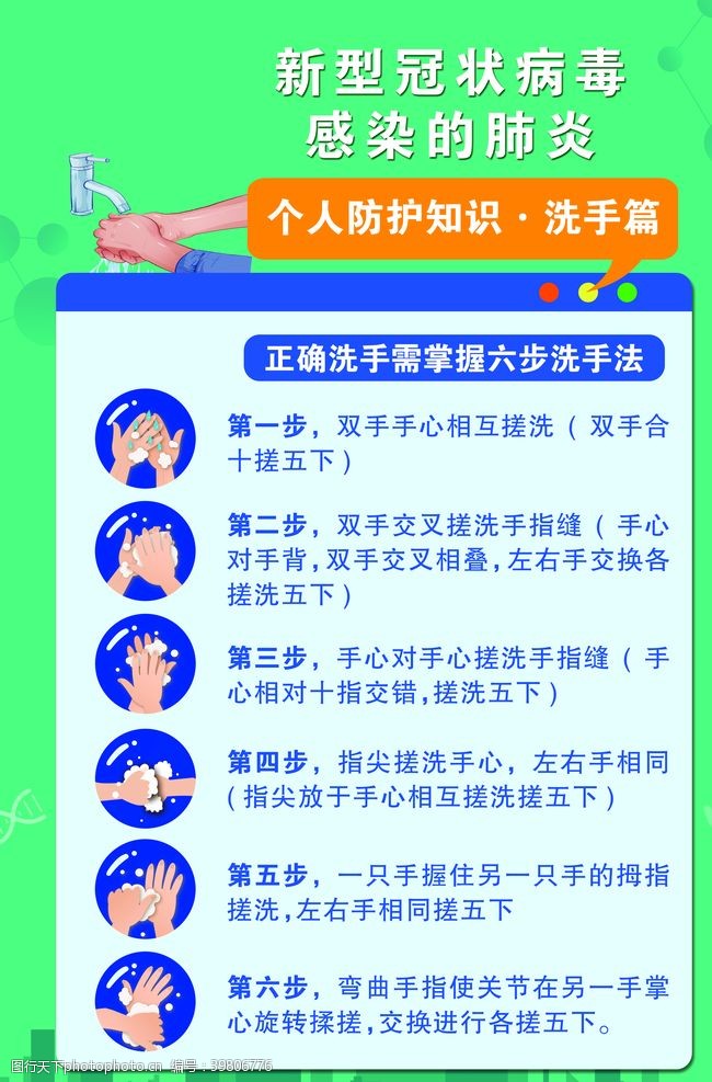 洗护新型冠状病毒图片