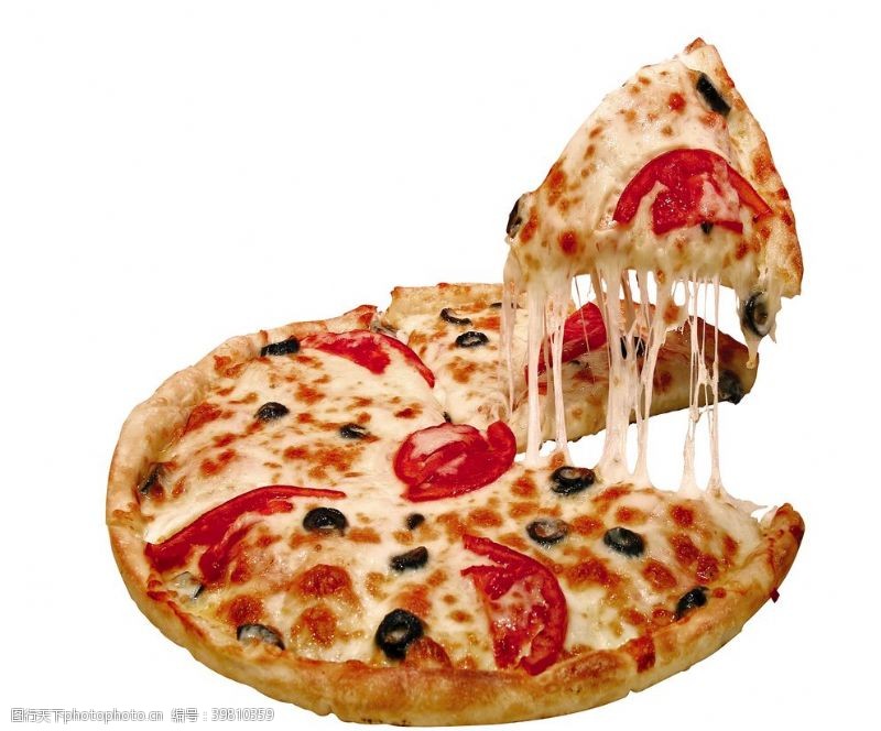 美味可口意大利披萨图片