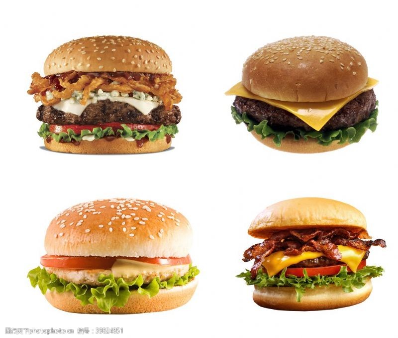 麦当劳促销汉堡图片