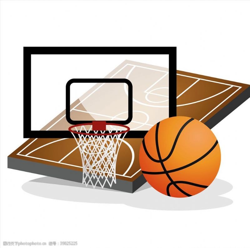 篮球图标矢量篮球球场图片