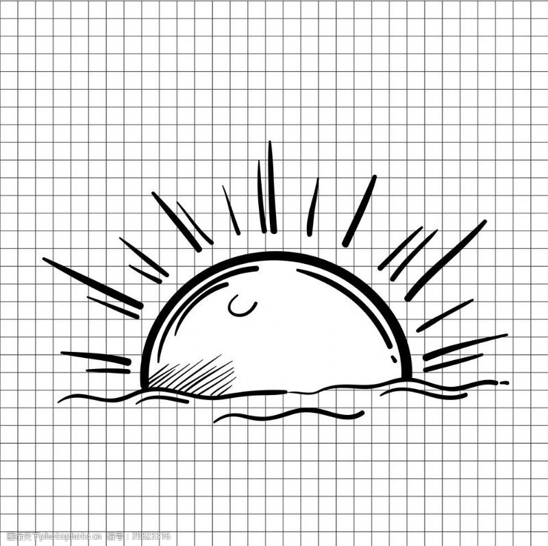 泳圈太阳图片