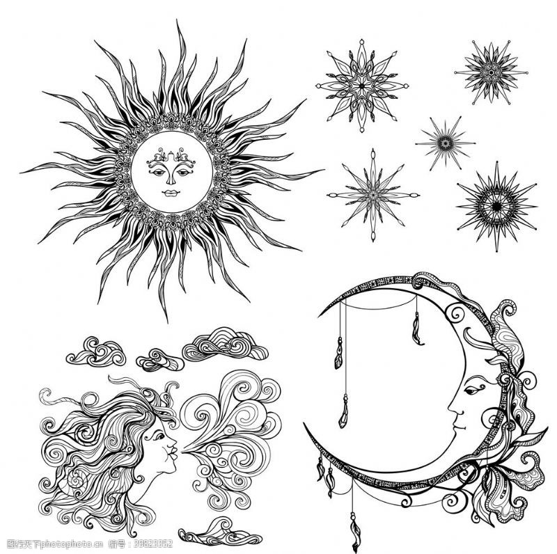 气候太阳图片