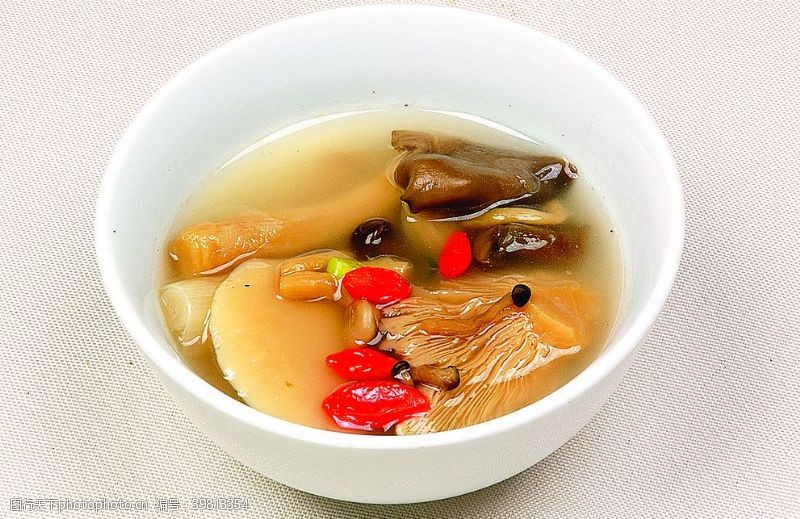 养生菌汤锅瓦罐菌王汤图片