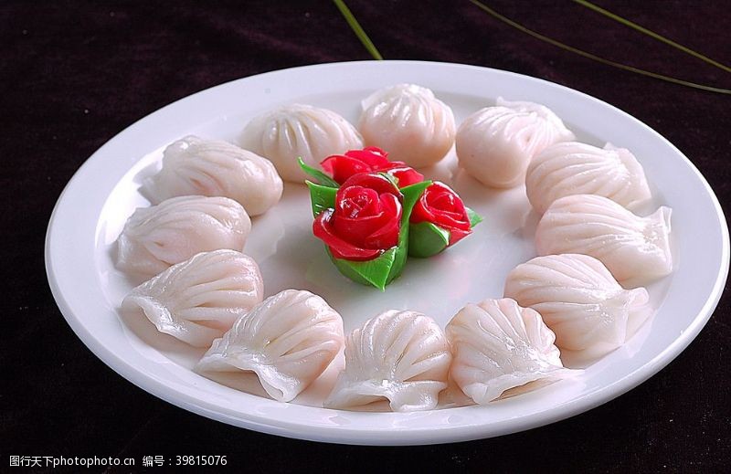 小景小吃水景虾饺图片