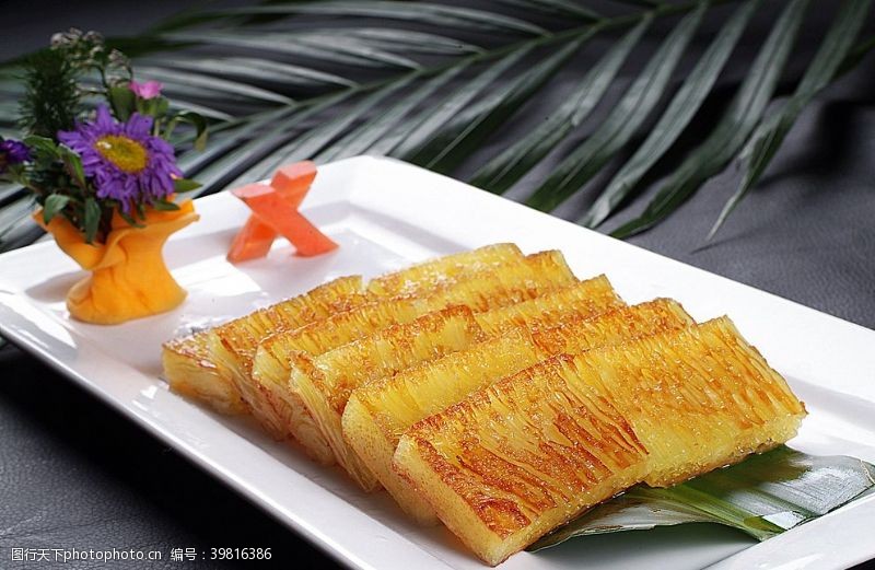 卷心菜小吃鱼翅黄金糕图片