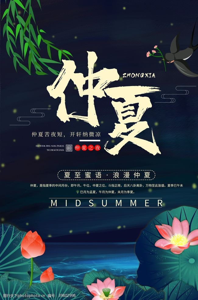 缤纷夏日仲夏图片