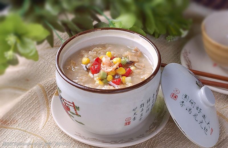 咖喱汤主食特色锅巴饭图片