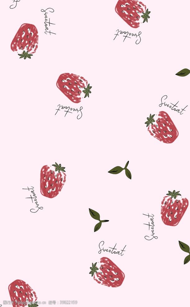 睡衣草莓图片