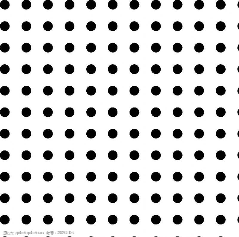 黑白几何半调圆点网格图片