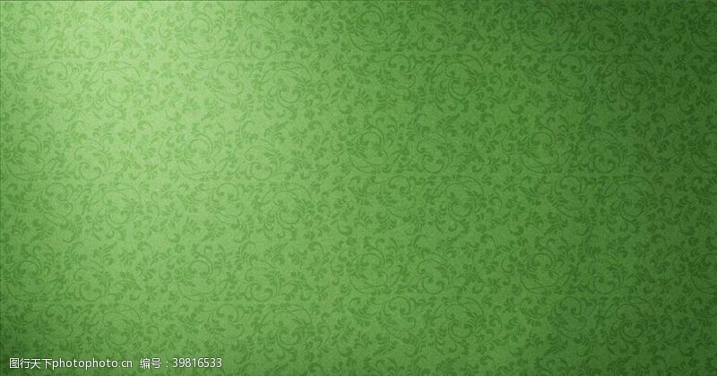 绿色底纹花纹背景图片