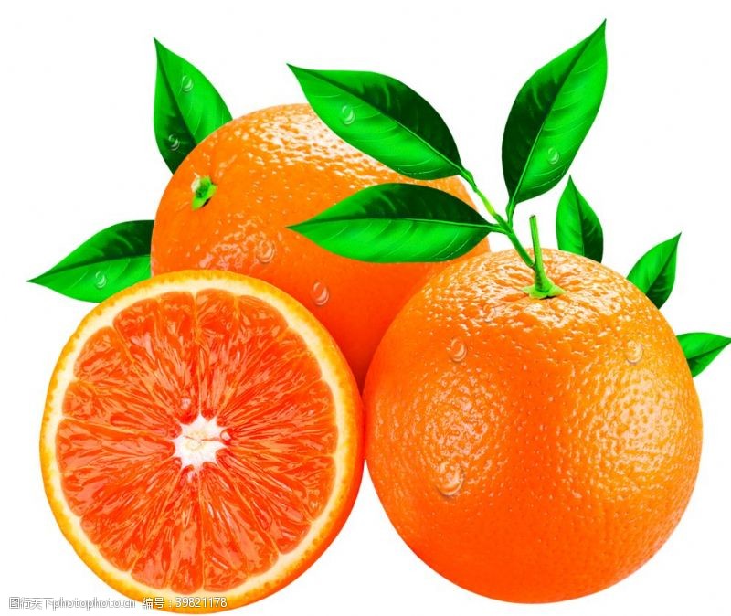 橘子三个脐橙图片
