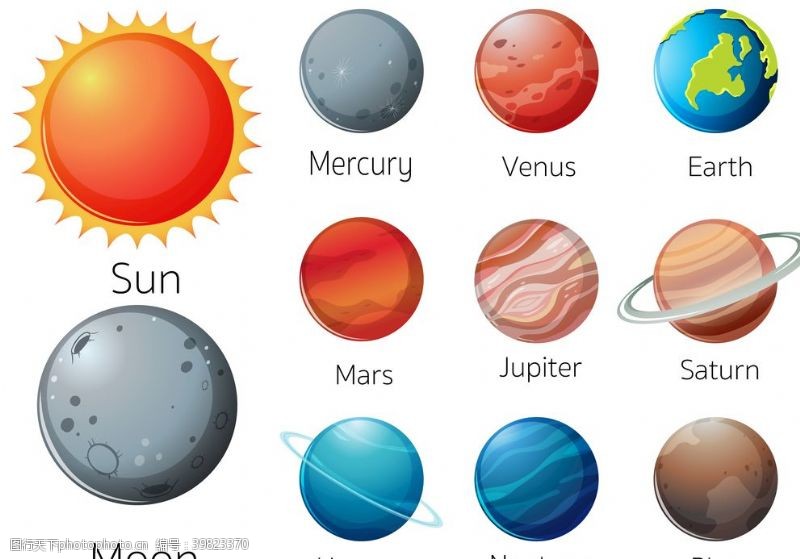 光圈太阳星球图片