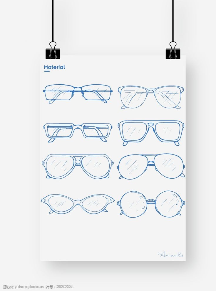 眼镜图案眼镜图片