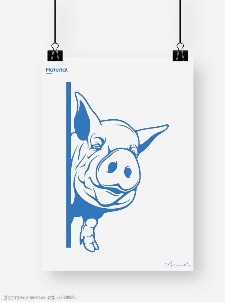 知名logo猪图片