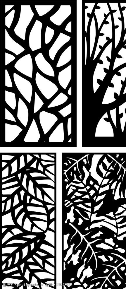 木窗花雕刻图案欧式镂空中式镂空图片