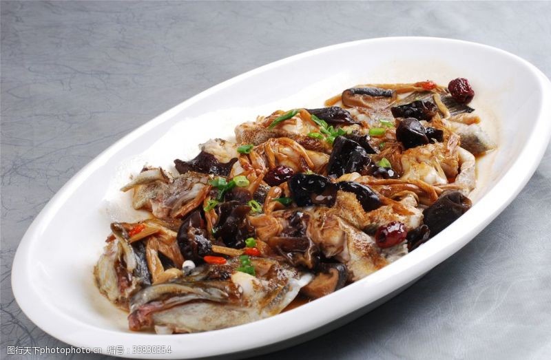 高清菜谱用图古法蒸海红斑图片