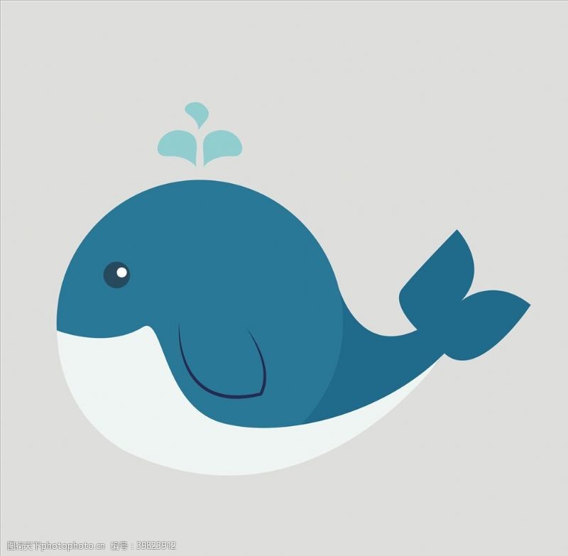 鲸鱼矢量鲸鱼图片