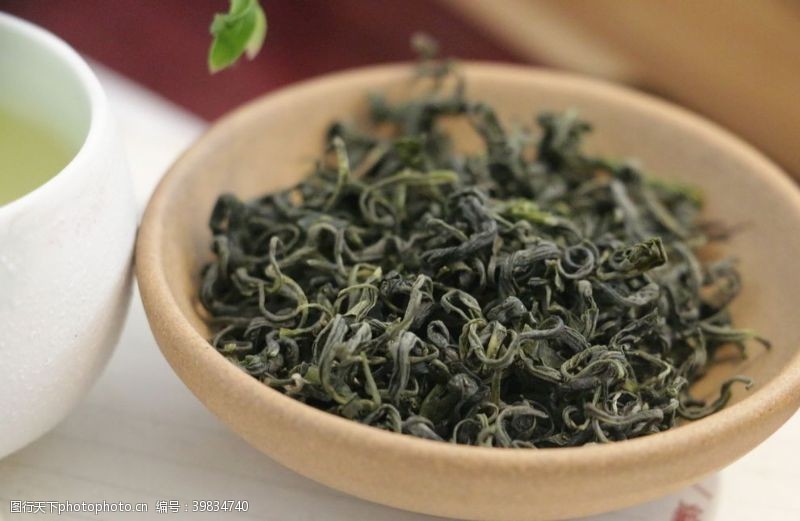 绿茶叶手工茶图片