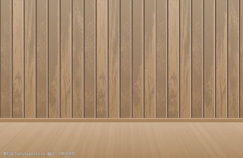 室内木纹木板木架图片