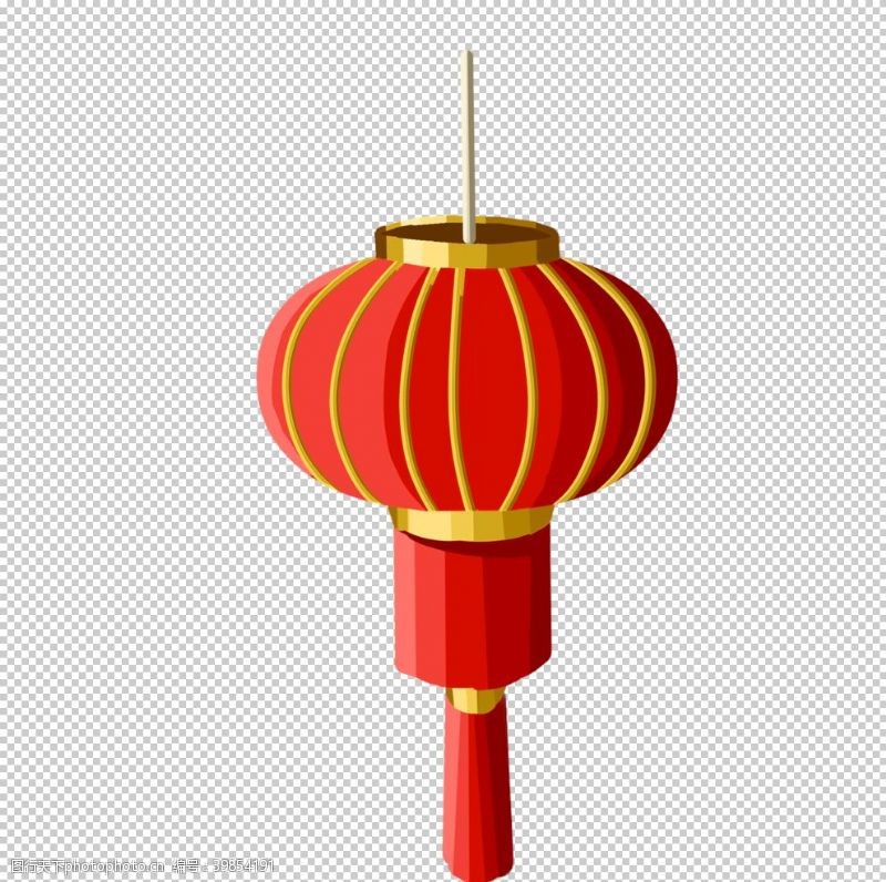 中元节喜庆灯笼图片
