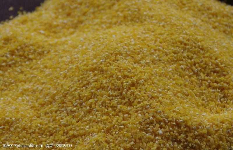 玉米渣摄影玉米糁玉米碎玉米渣图片