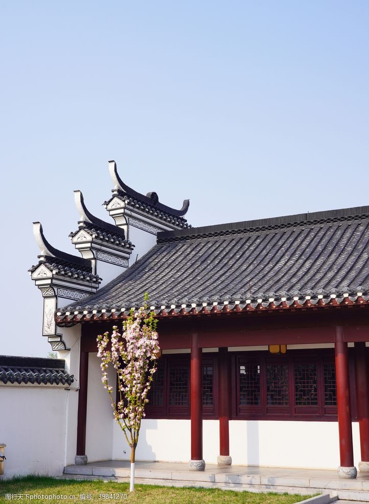 长江中式建筑图片