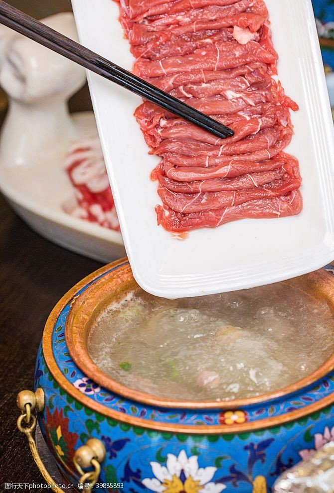 涮羊肉美食北京涮羊肉图片