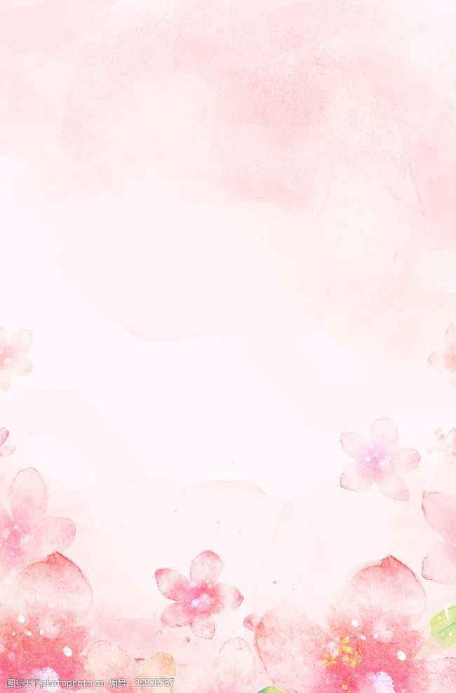 粉色化妆品粉色背景图片