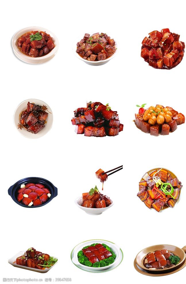 梅菜扣肉广告红烧肉图片