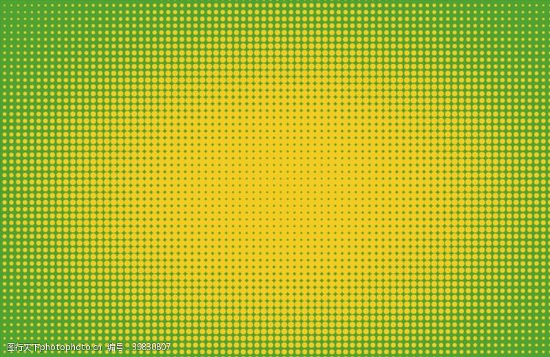 纯色黄绿渐变点状背景图片