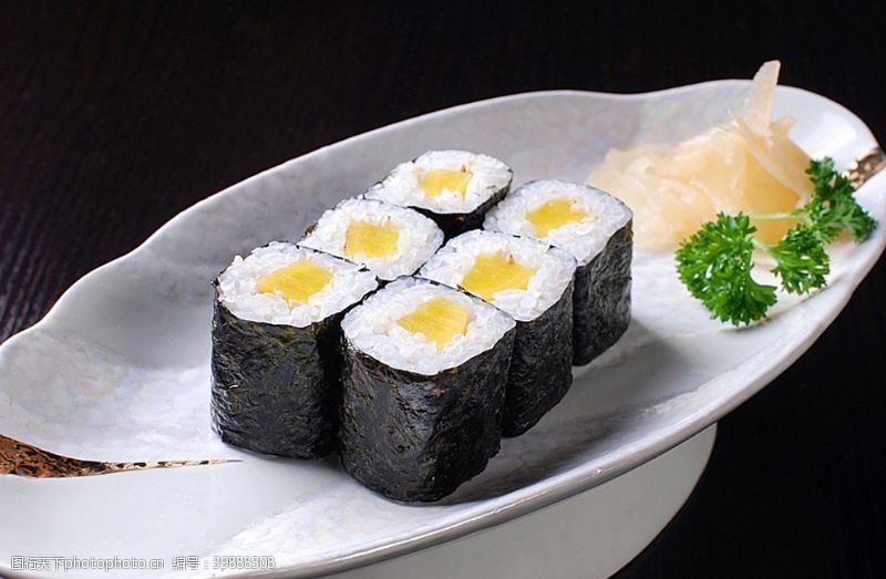 大寿寿司黄萝卜图片