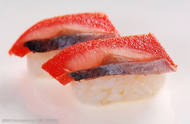 小黄鱼面握寿司黄金鲱鱼图片