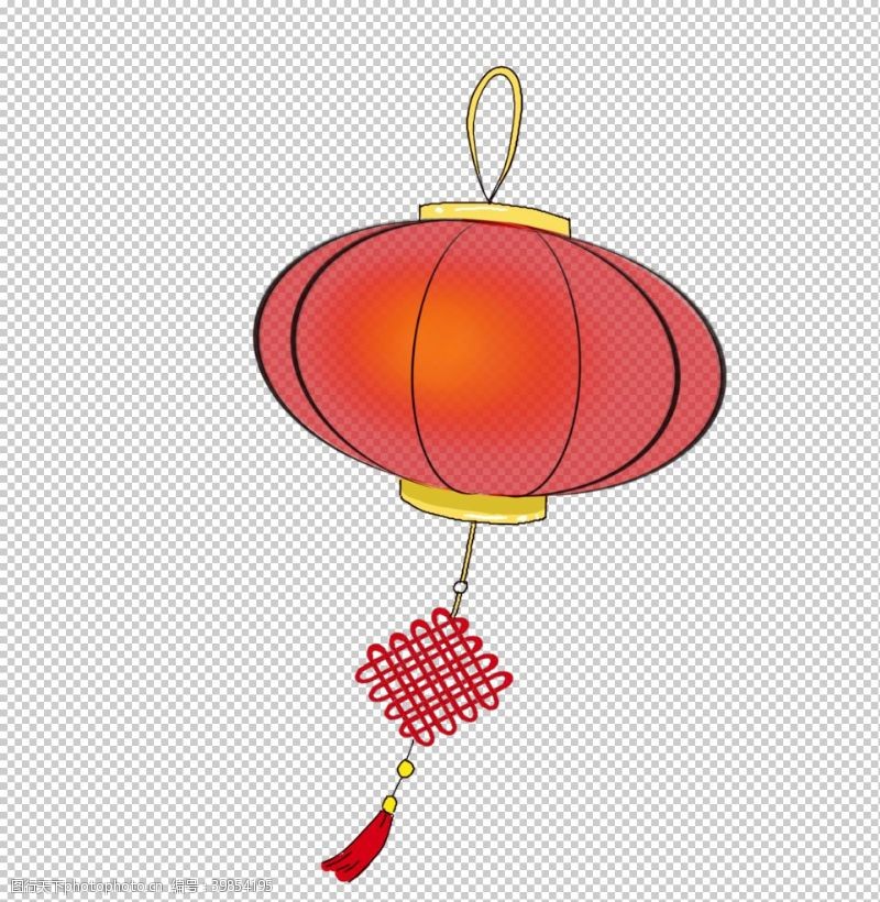 中元节喜庆灯笼图片
