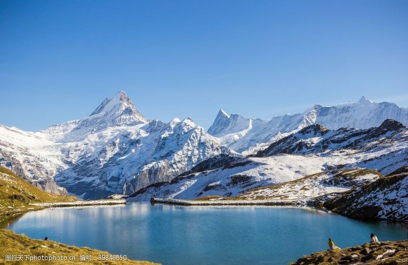 帐篷广告雪山图片